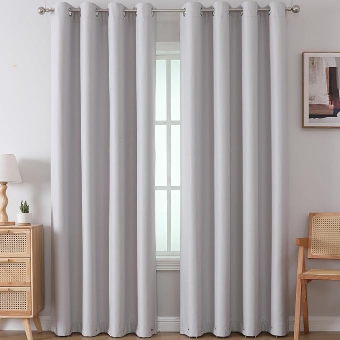 Cortinas Blackout 2 Panel 140x220cm Aislante